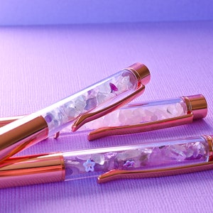 Crystal Superpower pen Intention pen Quartz pen image 4