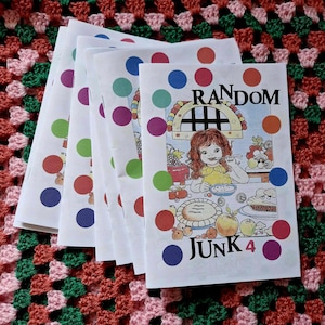 Random Junk 4 Zine | perzine diary comic music Books
