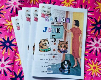 Random Junk 5 Zine | perzine dagboekstrip