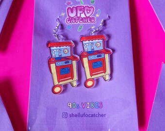 A La Cart Kitchen earrings | 80s 90s kid retro nostalgia