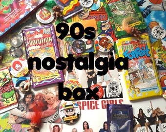 90s mystery box | nostalgia surprise 90s kid | 90s baby | childhood | 30th birthday