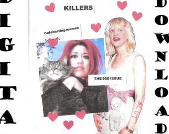 Lady Killers Zine Nummer 1: de jaren 90 DIGITALE DOWNLOAD | fanzine-muziek