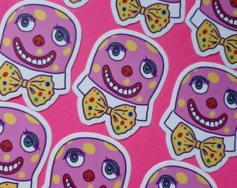 Mr Blobby cool guy vinyl sticker | 90s kid retro funny nostalgia