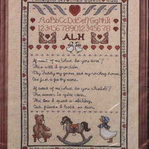 Janlynn Counted Cross Stitch Country Sampler