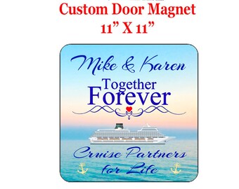 Cruise Theme Magnet Customizable For A Unique Cabin Door