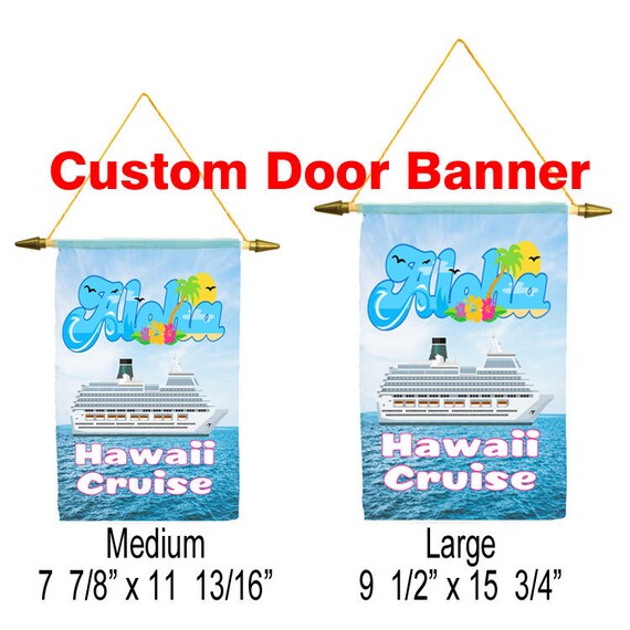 Aloha Door Banner - Hawaiian/Tropical Welcome Sign For Home Or Party Decor