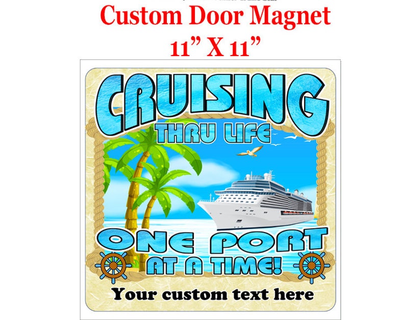 cruise ship magnet decoration