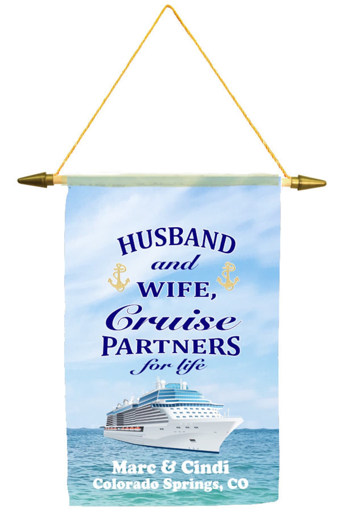 Cruise ship door banner. Custom ship Door banner available in | Etsy