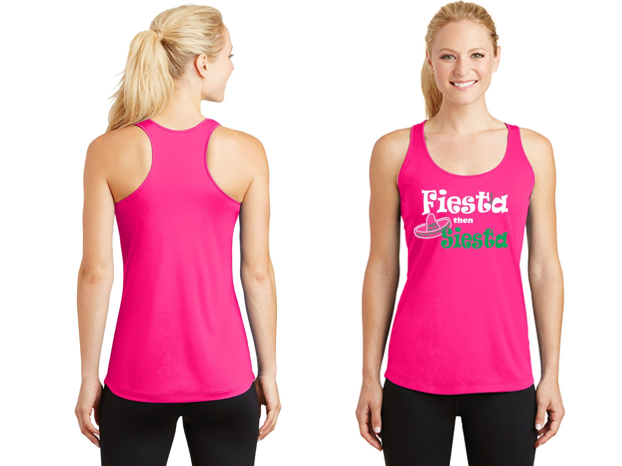 Rhinestone Tank Top. Rhinestone design with soft vinyl Etsy