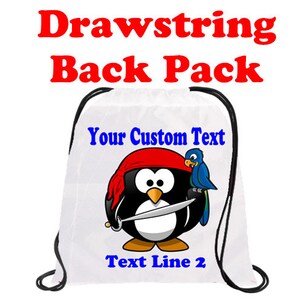 Cruise Cinch Sack Back Pack.   Great for carrying all of your essential  items on board and in the ports.