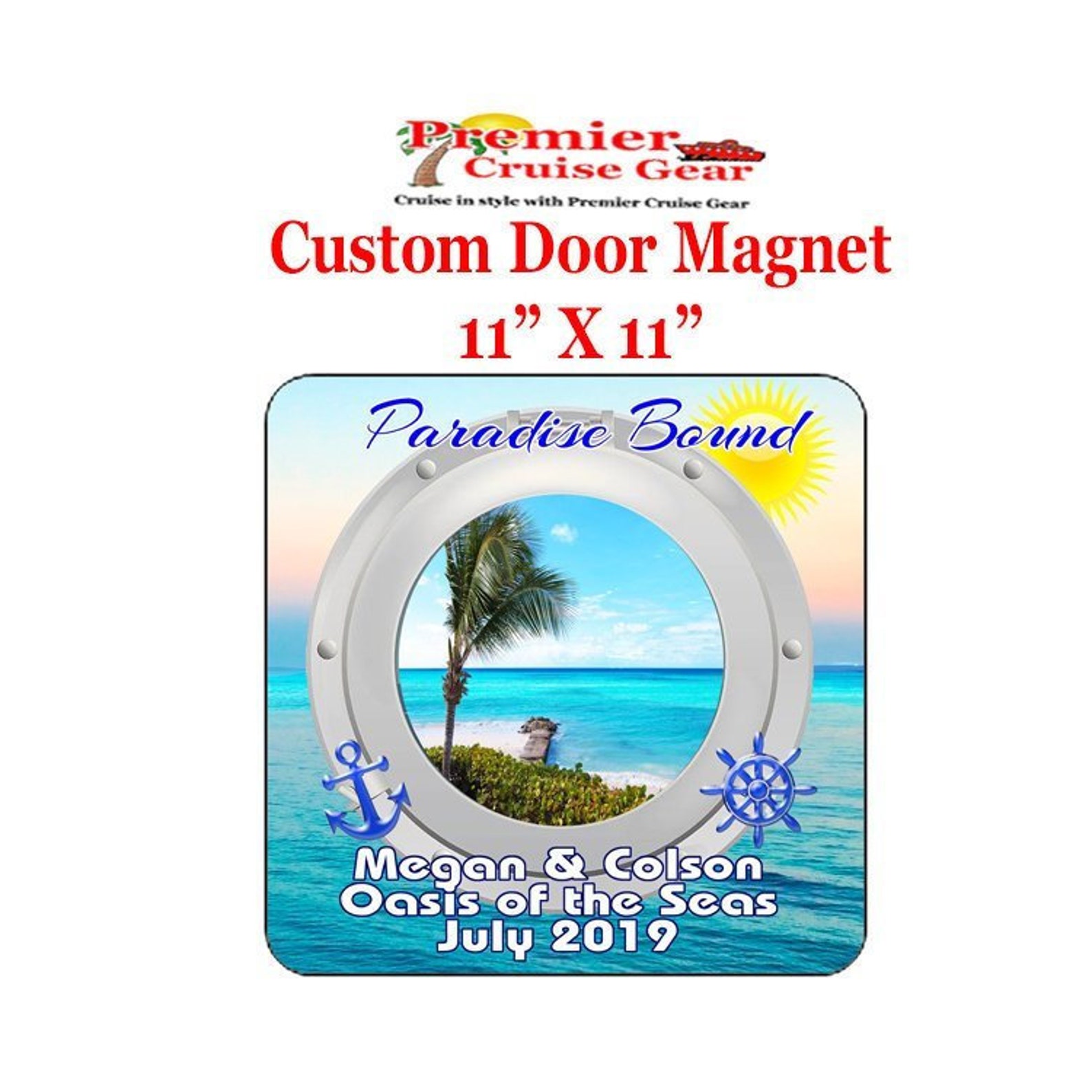 Cruise Ship Door Custom door Include your Etsy