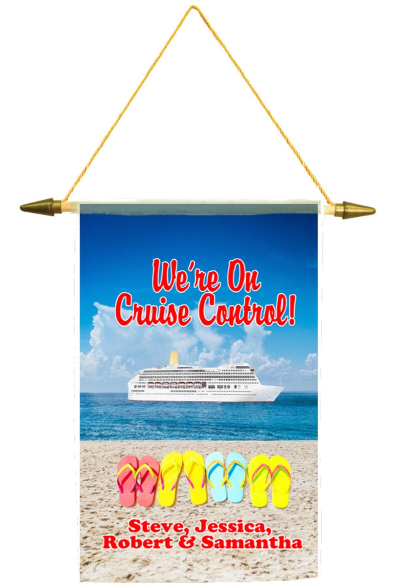 Cruise Ship Door Banner. Custom Ship Door Banner Available in Etsy
