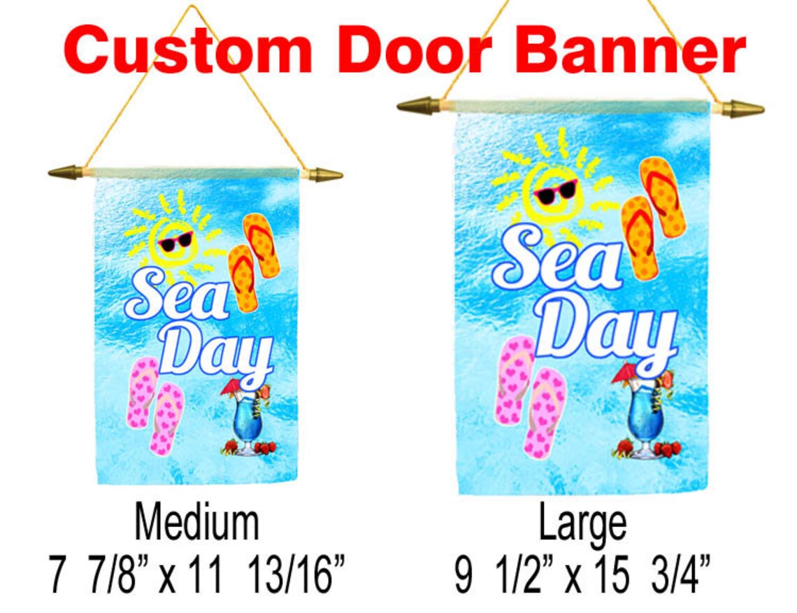 Cruise Ship Door Banner Birthday Banner That Can Be | Etsy