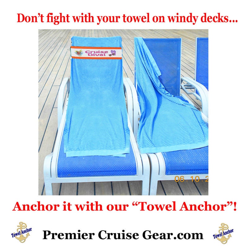 Cruise Towel Anchor. Keep your towel in place and save your Etsy