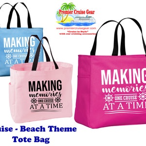 Beach Tote Bag.  Perfect to carry all of your gear to the beach, pool, on the ship and while sightseeing.