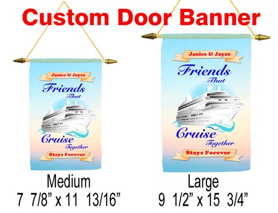 Cruise Ship Door Banner Custom Ship Door Banner Available In Etsy