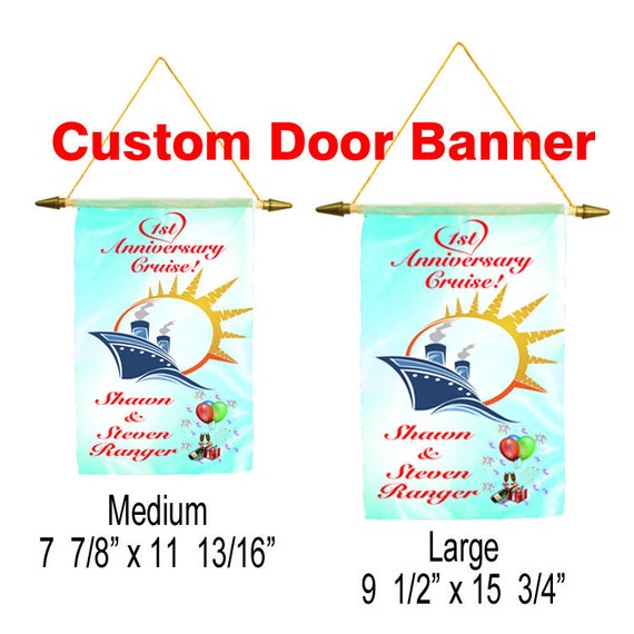 Cruise Ship Door Banner Custom Door Banner Available In 2 Etsy