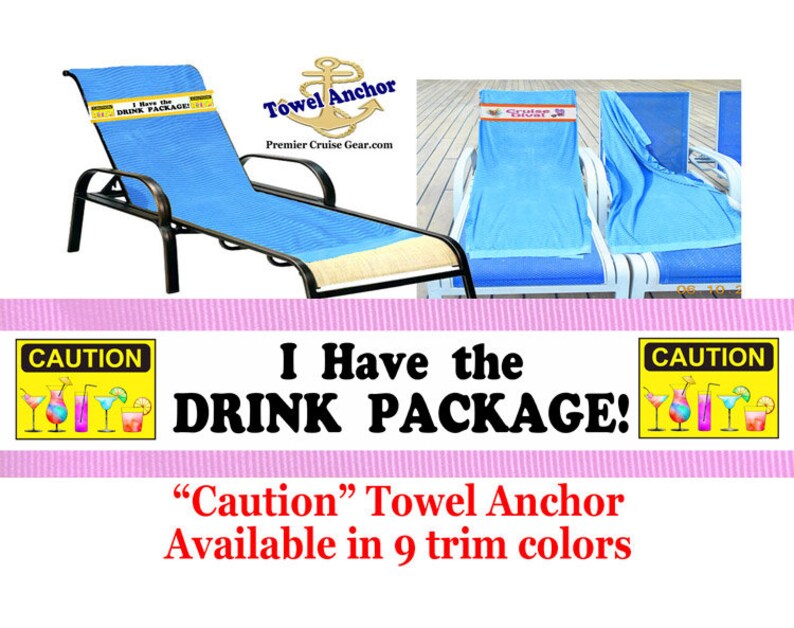 Cruise Towel Anchor. Keep Your Towel in Place and Save Your Etsy