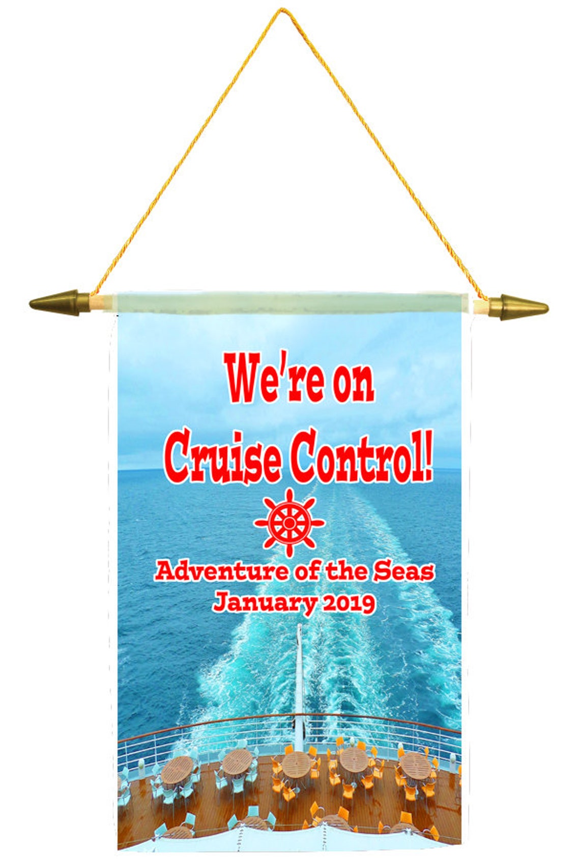 cruise ship banners