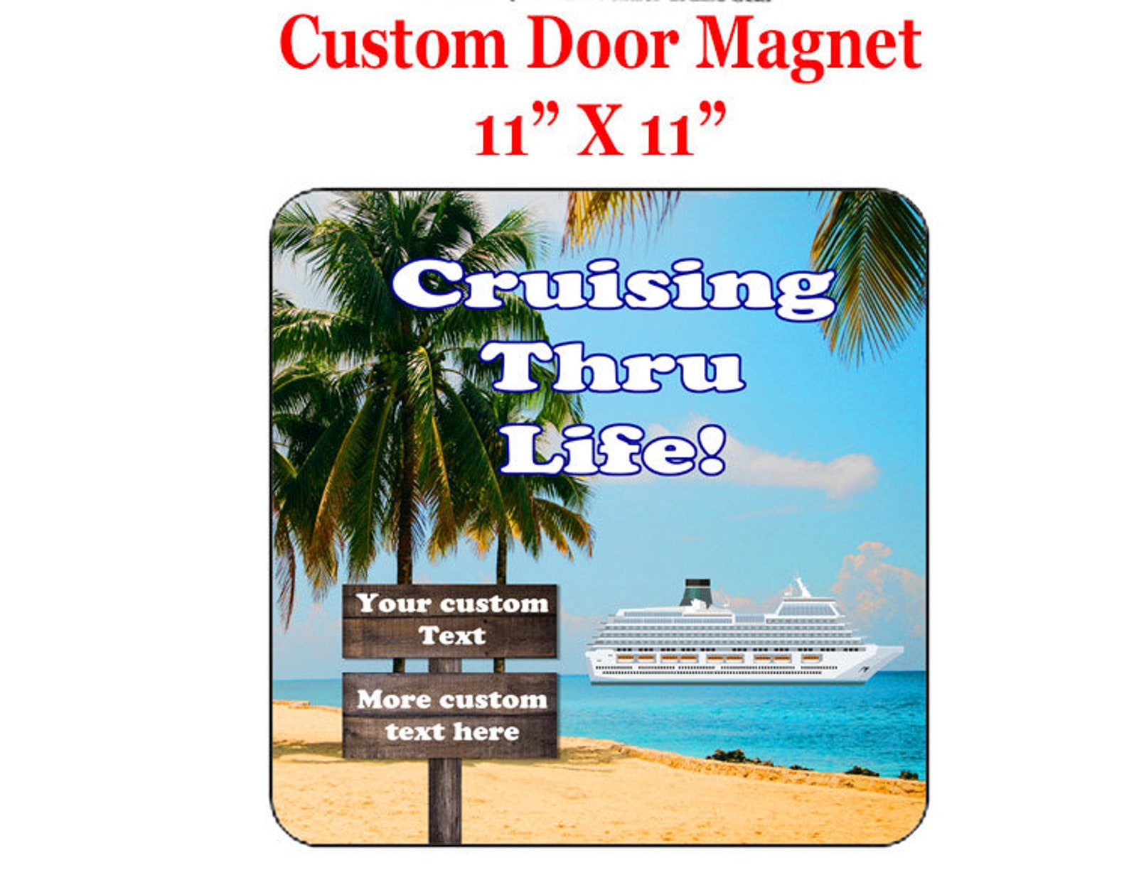 Cruise Ship Door Custom Door Include Your Etsy