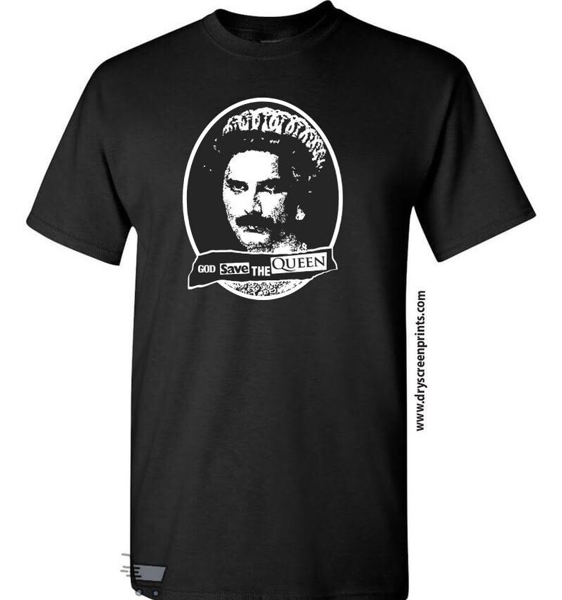 god save the queen freddie mercury t shirt
