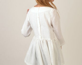 Linen blouses. 3/4 Sleeve linen blouse. Handmade by elen'do