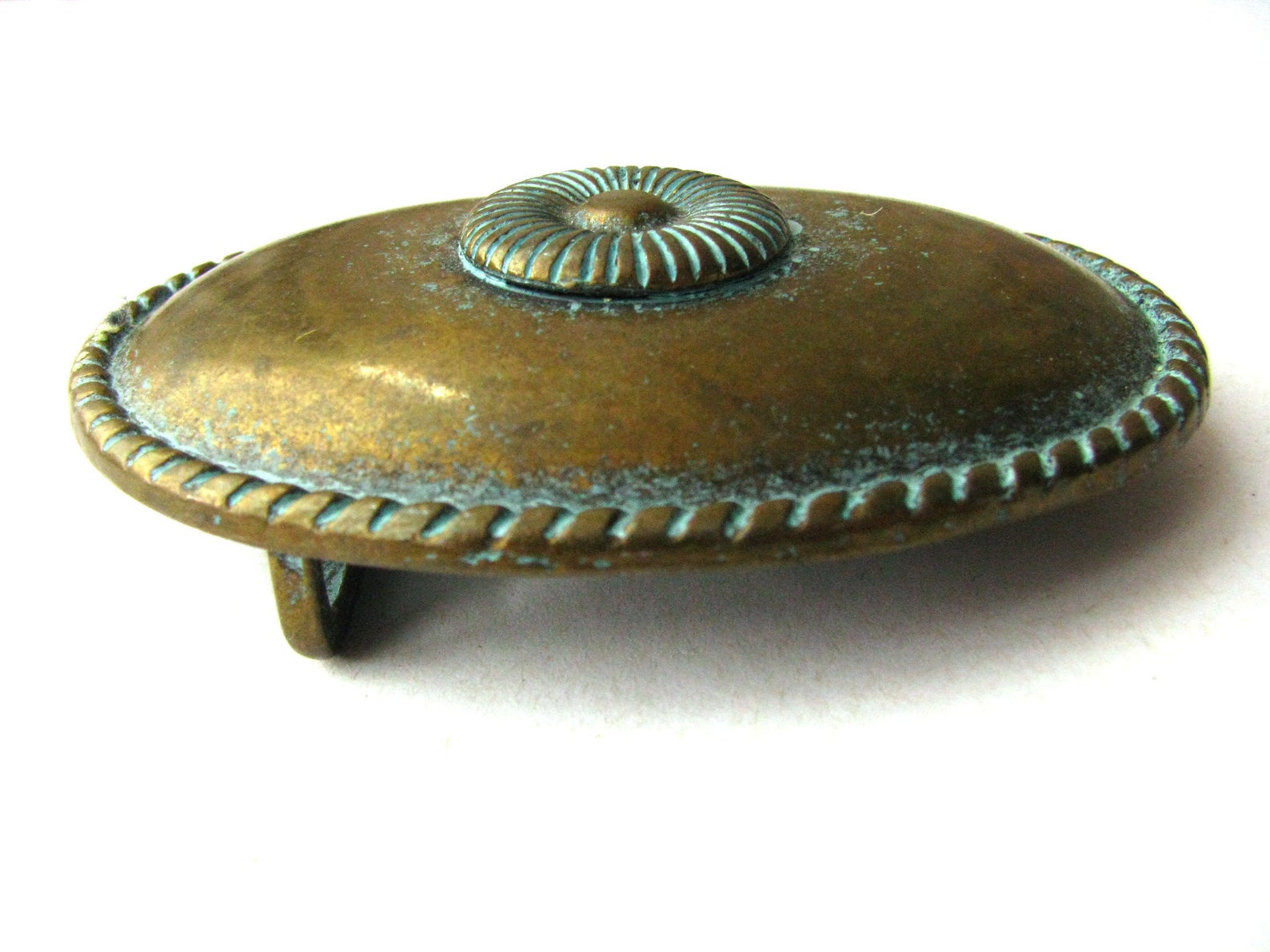 Chiavistello In Ottone Anticato Per Porte E Finestre - Serratura Decorativa Con Viti, Design Vintage E Robusto - Foto 7