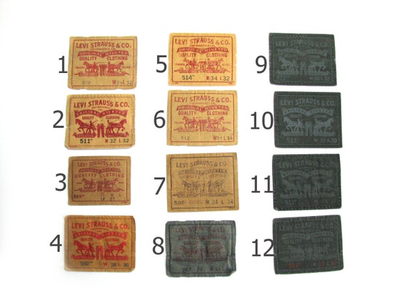 稀少 非売品 50s- Levi's advertising brass tag LEVI'S VINTAGE CLOTHING 501ZXX 1960 Red Selvedge LE Hidden
