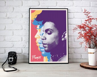Images Prince Poster Etsy