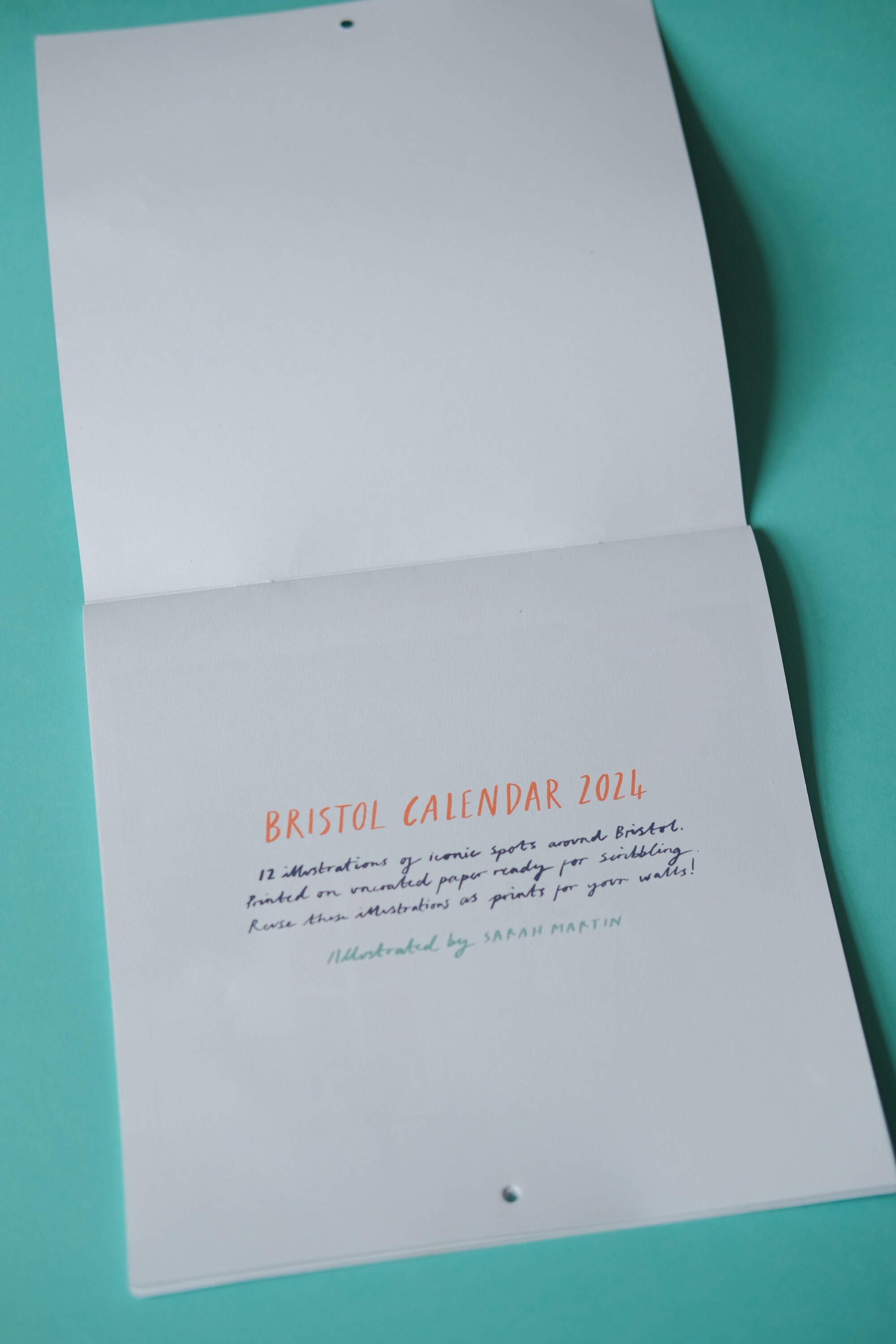 Bristol 2024 Calendar, Illustrated Wall Calendar Etsy UK