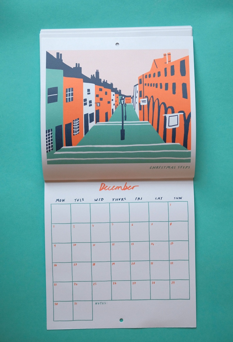 Bristol 2024 Calendar, Illustrated Wall Calendar Etsy