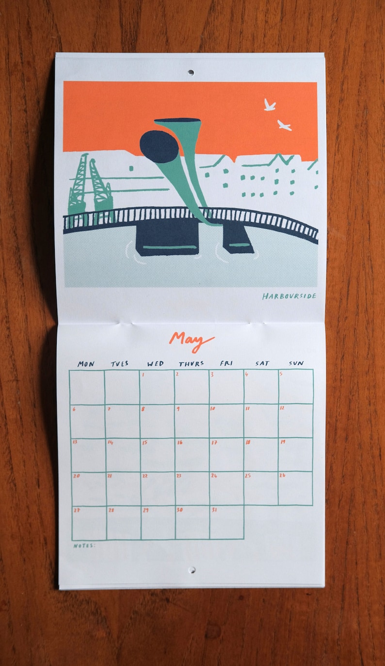 Bristol 2025 Calendar Illustrated Wall Calendar Etsy UK
