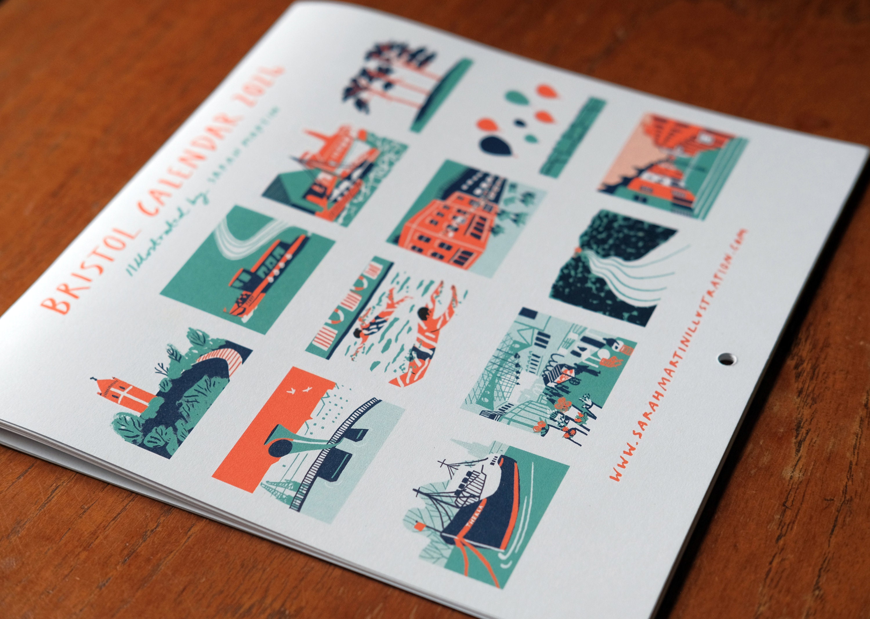 Bristol 2025 Calendar Illustrated Wall Calendar Etsy