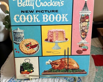 1961 Betty Crockers New Picture Cook Book - 1st Ed 5th Print 5