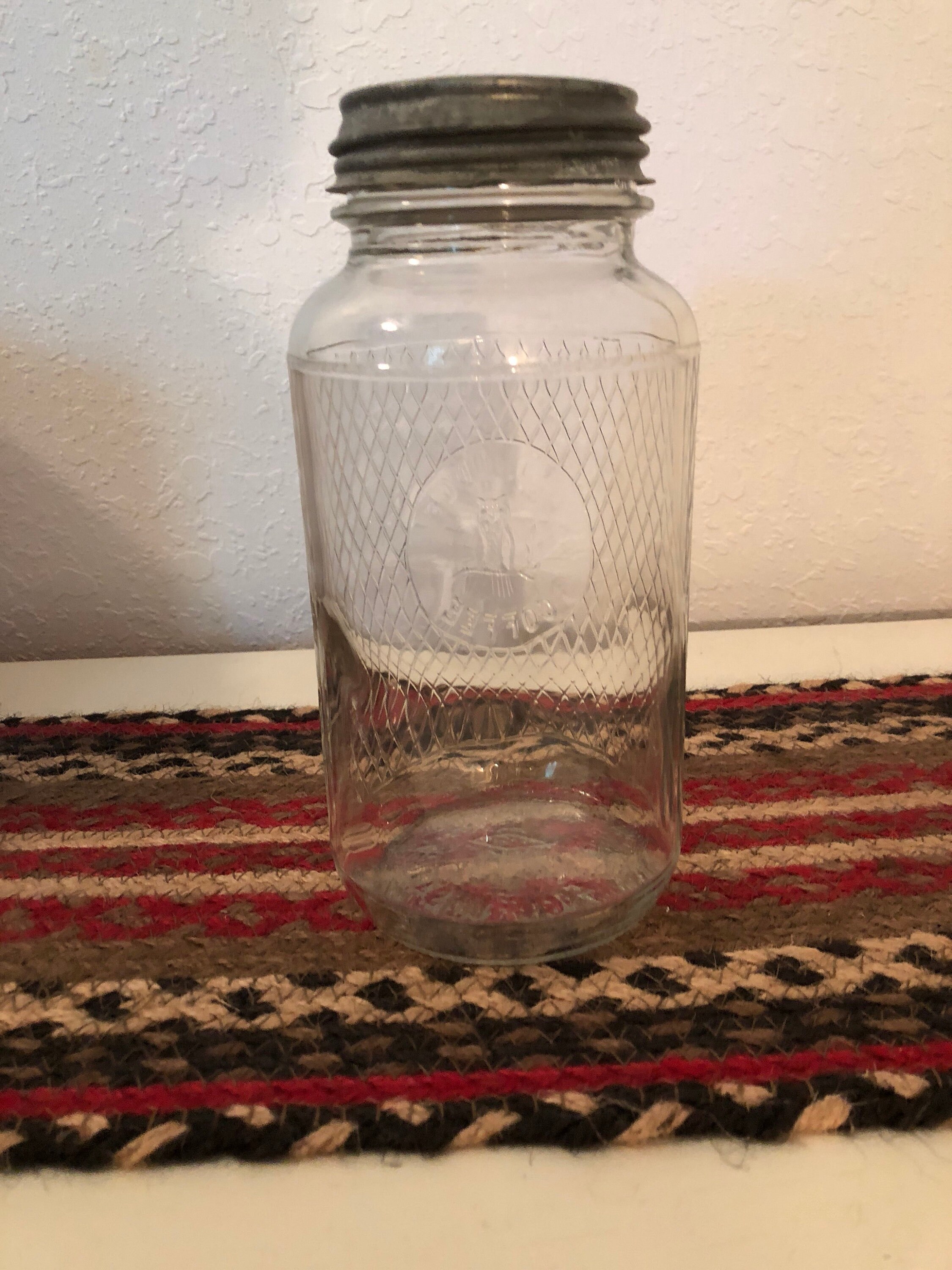 Old Judge Coffee Jar