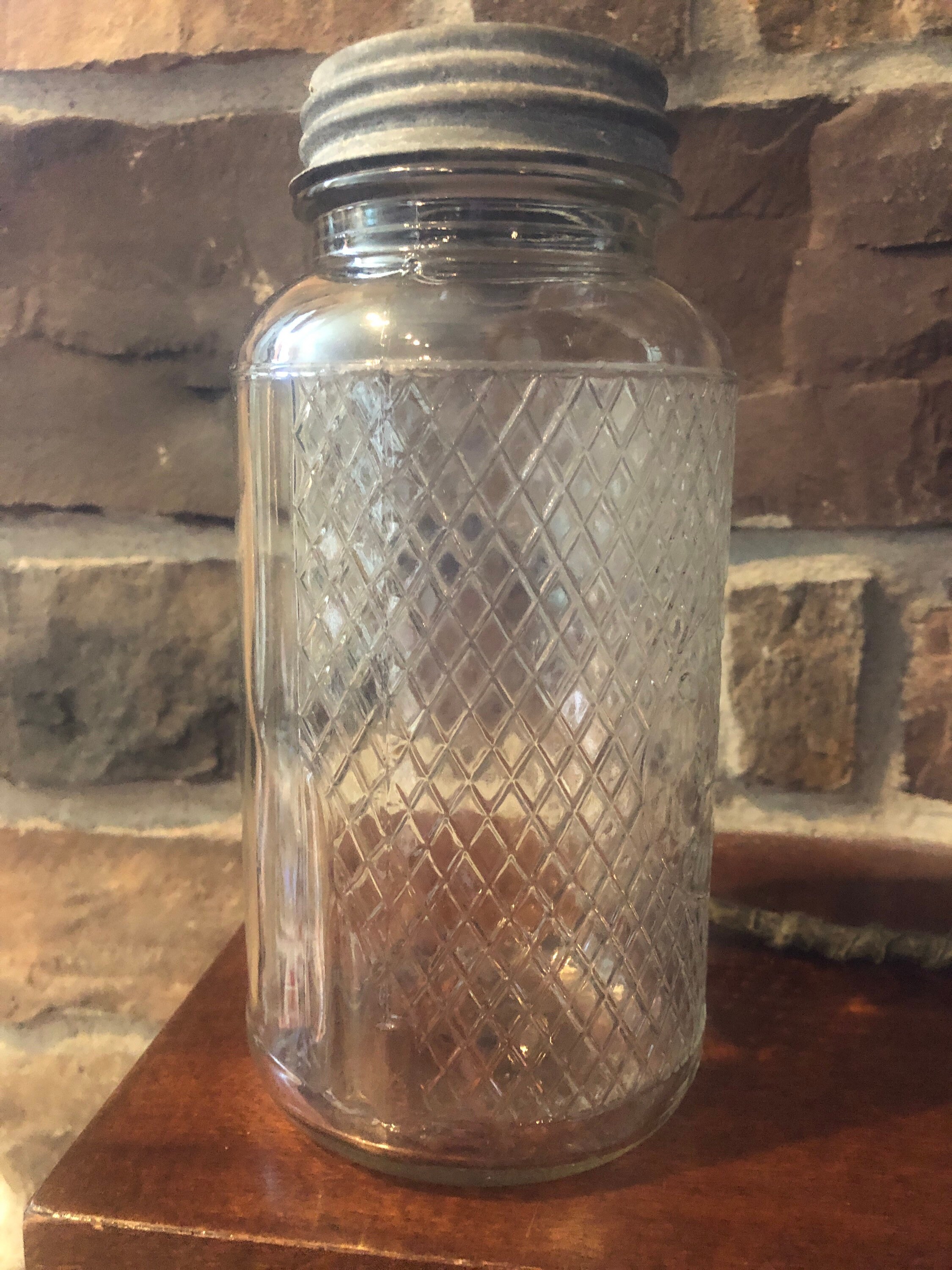 Old Judge Coffee Jar with Zinc Lid