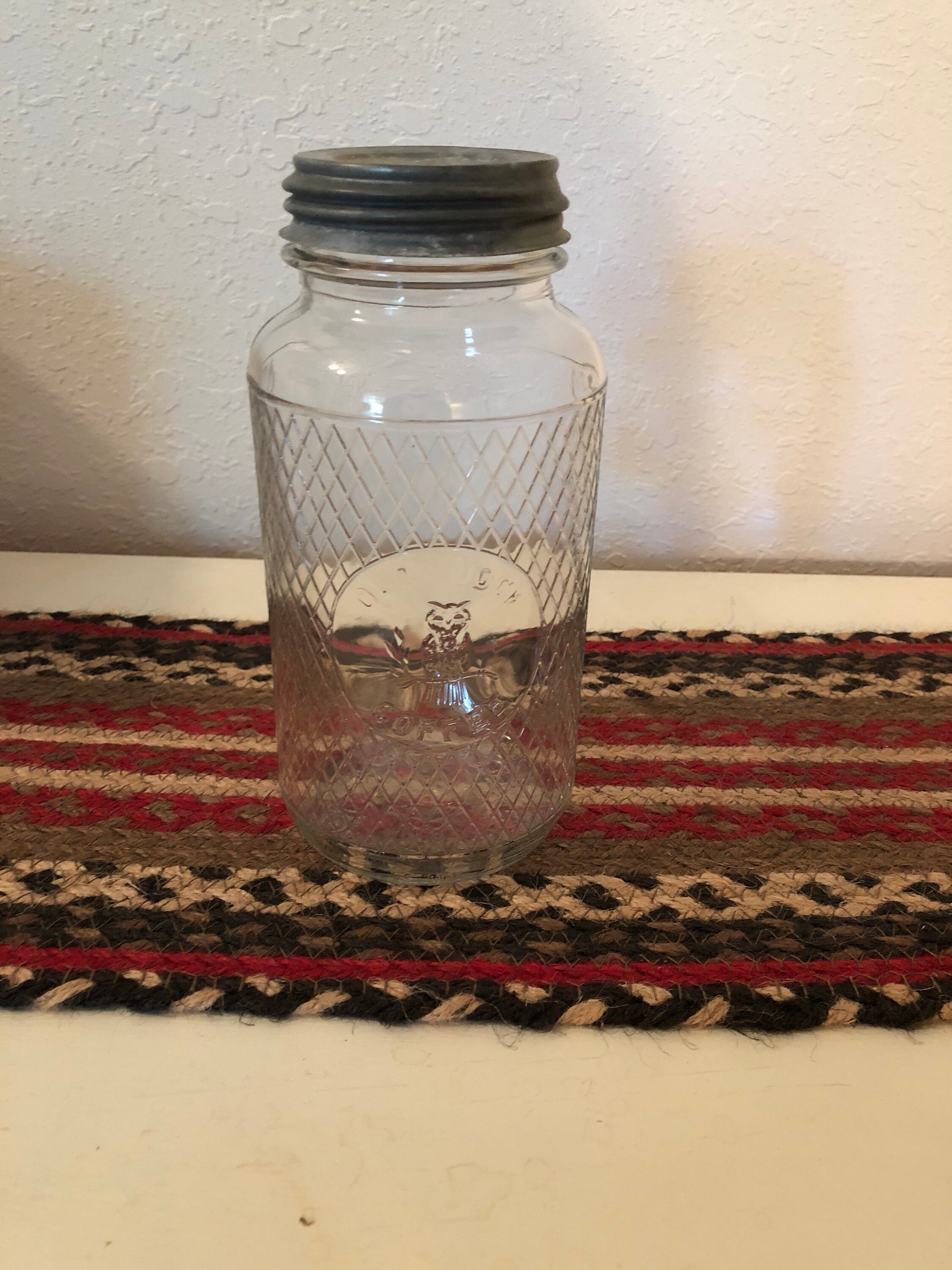 Old Judge Coffee Jar