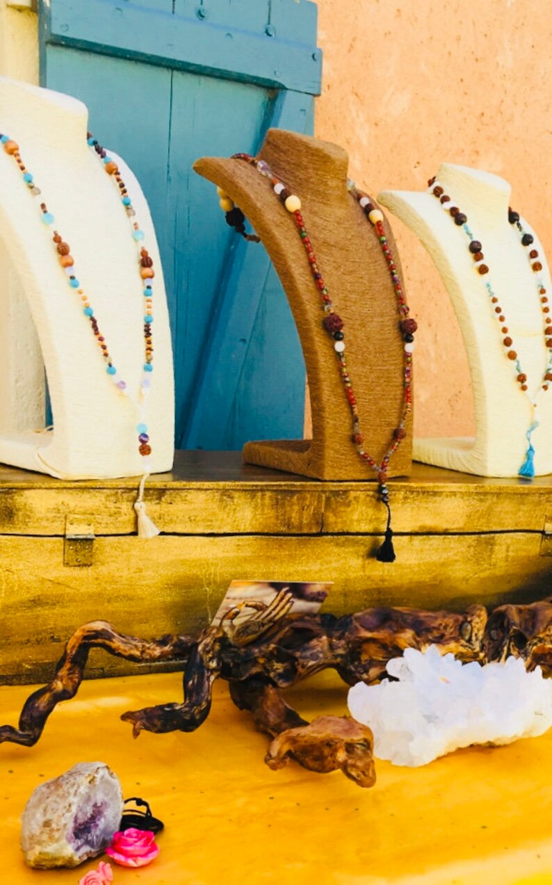 Unique Mala Open EyesWellness with this Sacred TalismanSerenity Clarity to Make the Right ChoicesEnergetic Therapy