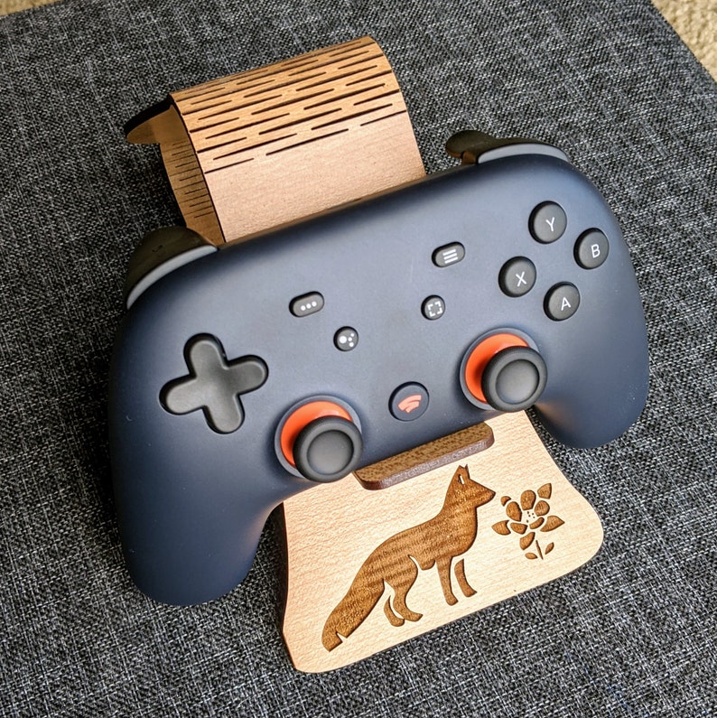 PS4 Xbox Stadia Switch Pro Controller Wooden Stand Dock Etsy