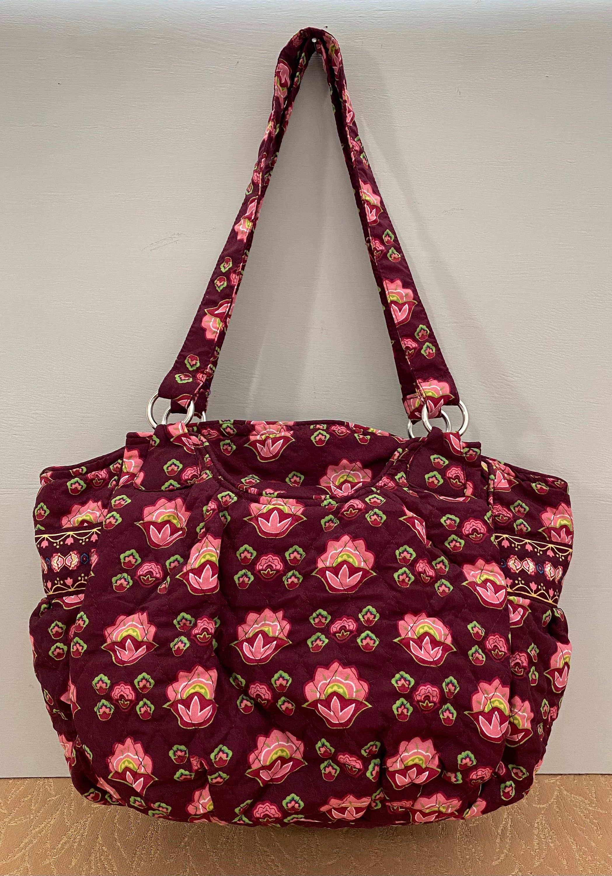 Vera Bradley Look Alike Purse Shoulder Purse Cotton Bag Etsy