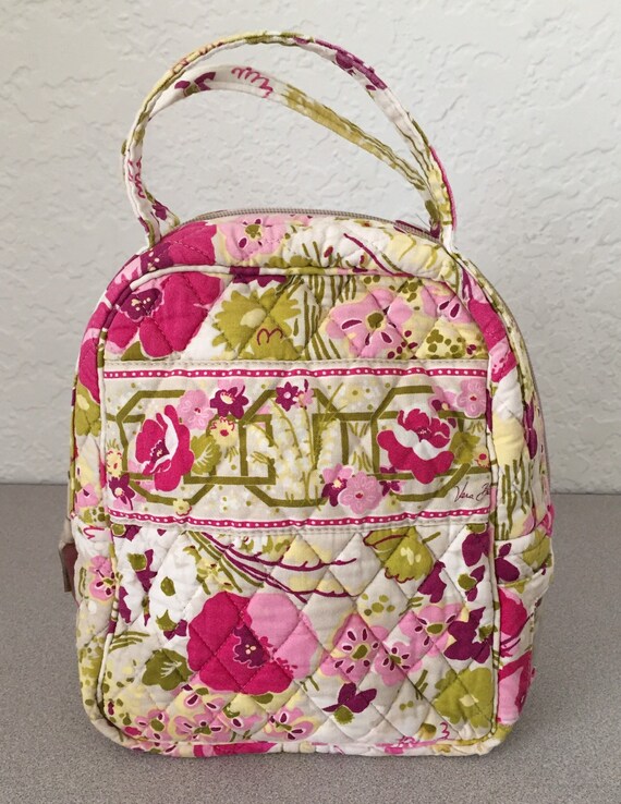 vera bradley lunch box pink