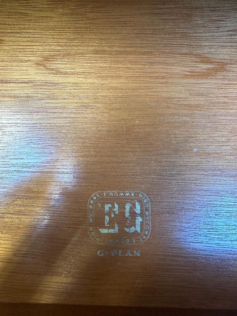 G Plan Quadrille Midcentury Tallboy Etsy UK