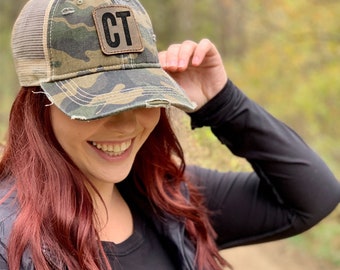 NOT Puzzle Connecticut Grunge Flag Baseball Hat Adjustable Jeans Cap Dad Hat NOT Puzzle Connecticut Grunge Flag Baseball Hat Adjustable Jeans Cap Dad Hat