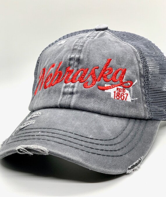 Cute Nebraska Hat Nebraska Ladies Hat 