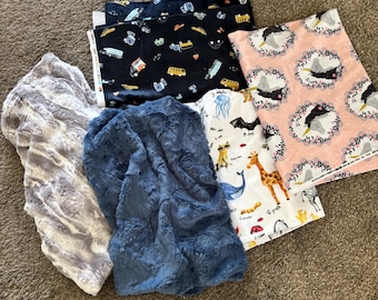 2 lbs Minky Fabric Scrap Bundle – Luxe Cuddle, Shannon Fabrics