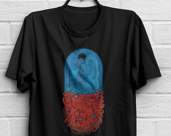 Vintage Cyberpunk Anime - Tetsuo Neo-Tokyo 80's Sci-Fi Movie Unisex T-shirt