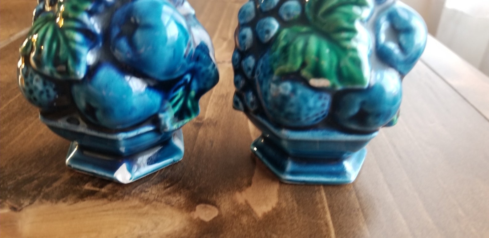 Vintage Inarco Japan Pottery Blue mood Indigo Salt Etsy