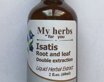 Isatis raíz y hoja (doble extracción)
