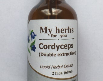 Cordyceps tincture (Double extraction), Cordyceps militaris