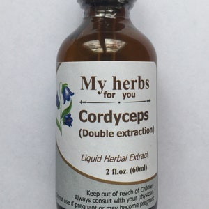 Cordyceps tincture (Double extraction), Cordyceps militaris